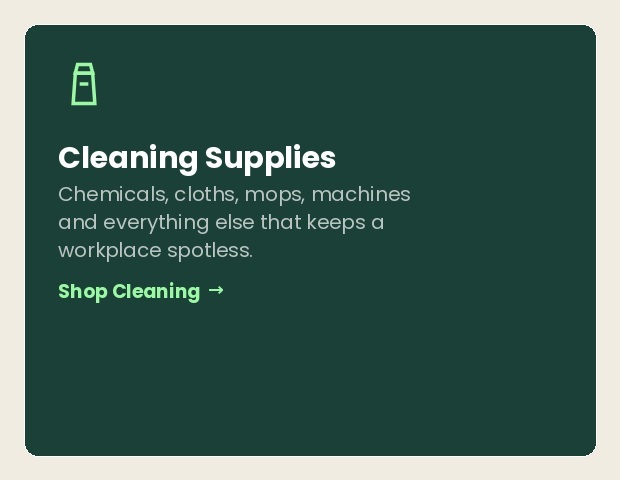 Cleaning supplies