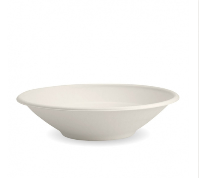 Bowl Round 24oz BioCane White - BioPak