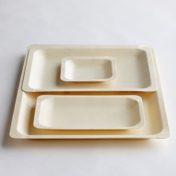 Square Wooden Plate Small - Epicure