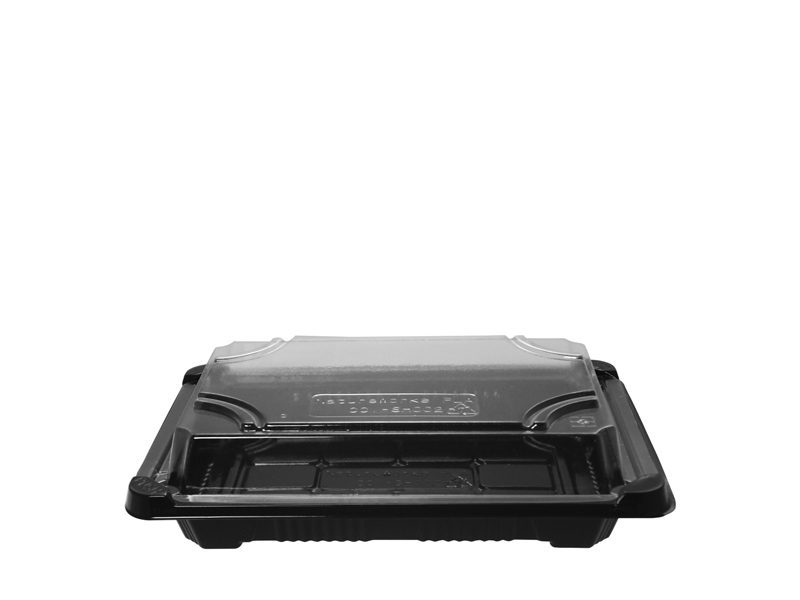 Deli Sushi combo No.2 PLA 17.5x12.5x4cm, Pack 100 - Vegware