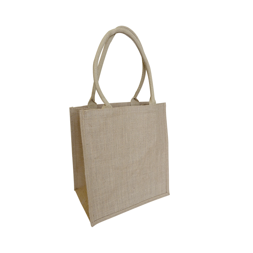 Natural Jute Reusable Grocery Bag - Ecobags