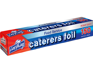 Heavy Duty Aluminium Caterers Foil 44cm - 150m - Castaway