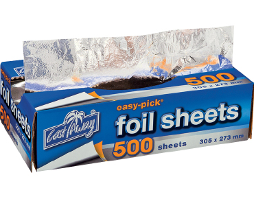 Easy-Pick' Heavy Duty Cut Foil Sheets Large 305x273mm - Castaway