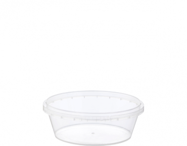 Locksafe' Round Tamper Evident Containers, 300 ml - Castaway