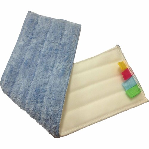 MW Flat Mop Pad - Blue, Wet & Dry, 440mm Wide