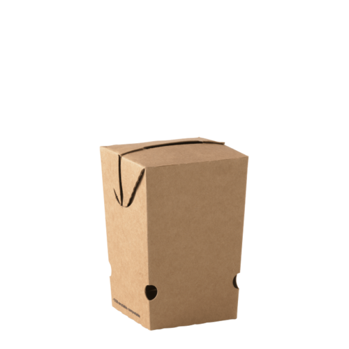 Go Small Chip Carton Brown 71 x 71 x 105 - Detpak