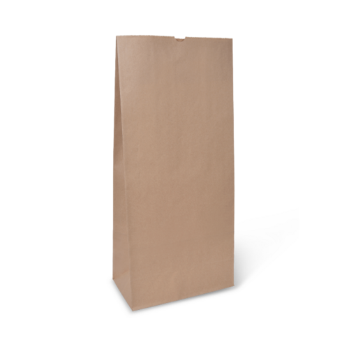 #4 Heavyweight SOS Bag (80gsm) Brown 450 x 185 x 100 - Detpak