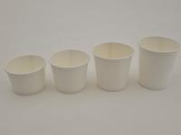 Portion pot paper 4oz (130ml brim) (fits 62mm lid) Carton 2000 - Vegware