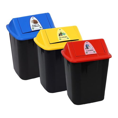 Italplast Waste Separation Bin 32L Bundle of 3