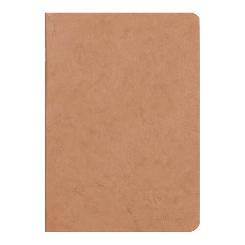 Age Bag Notebook A5 Blank Tobacco