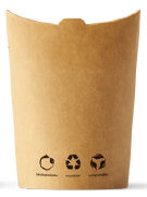 12oz Brown Kraft The Good Cup - NaturalPak