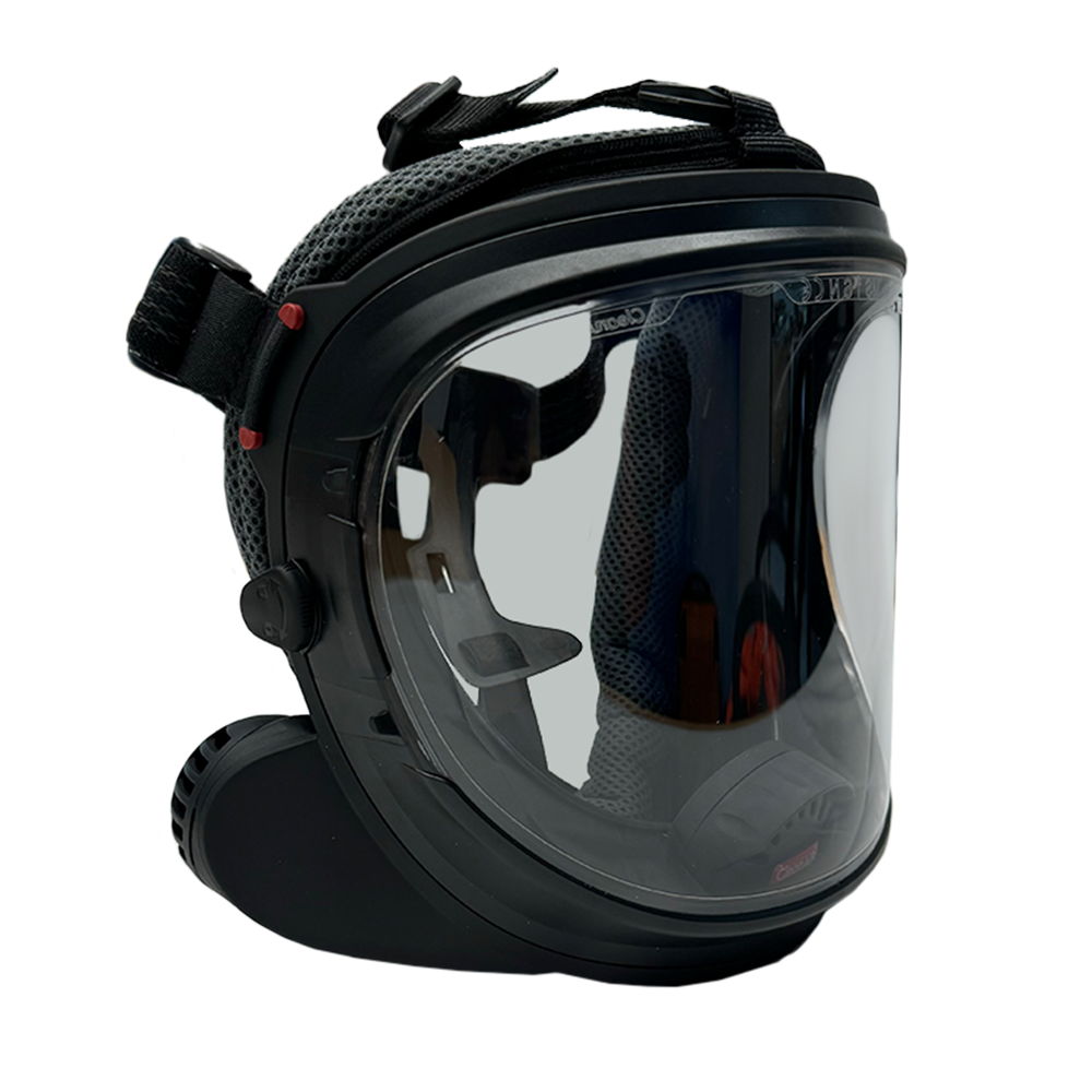 CleanAIR UniMask with 5-Point Head Harness - Neoprene / Toric Polycarbonate (Impact Resistant)