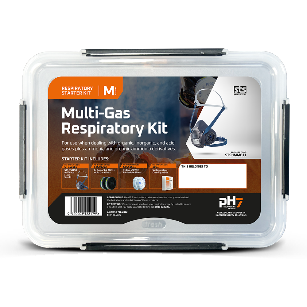 RS01SD Multi Gas Respirator Kit - L
