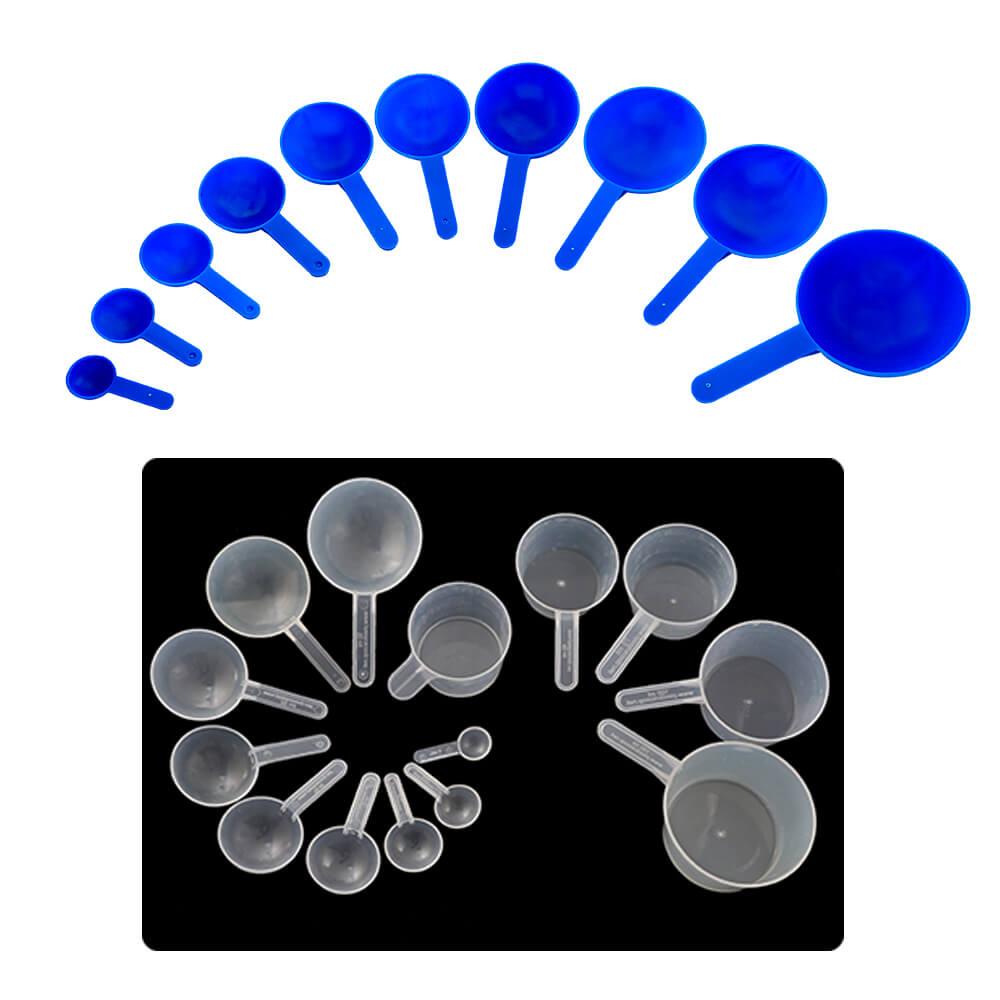 Plastic Scoop 60ml Blue (57D x 34H x 100L)mm