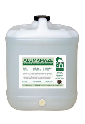 Alumamaze Aluminium & Metal Cleaner Brightener - Safe Acid - 20 Litres