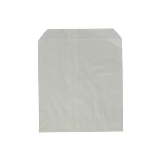 Flat White Confectionery Paper Bag 185x210 - No. 4 - UniPak