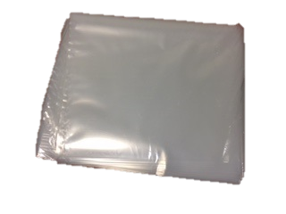 Stock Bags - Heavy Duty 375X500-125 WHITE BAGS.WRAPPED.25s - Flexoplas
