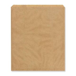 # 9'' Flat Brown Bag 50gsm (360x279) Pack 500 - Gratpak
