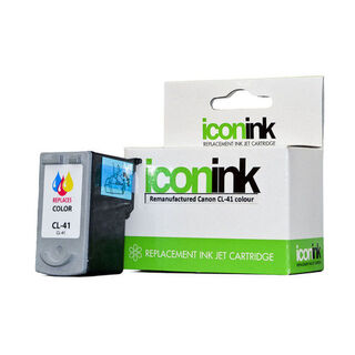 Icon Remanufactured Canon CL41 Colour Ink Cartridge