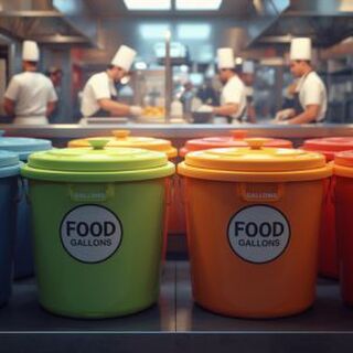 Why New Zealand Cafés and Caterers Prefer Food Grade Bins with Lids